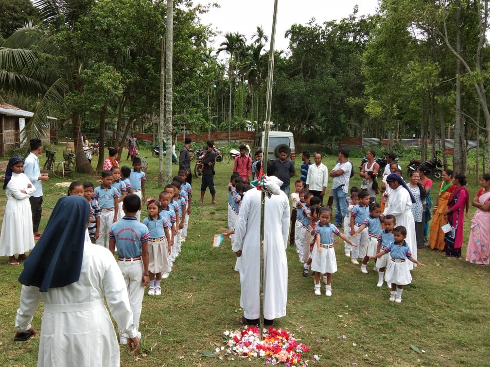 Festa dell'Indipendenza, Simaluguri, Assam - 15 agosto 2018