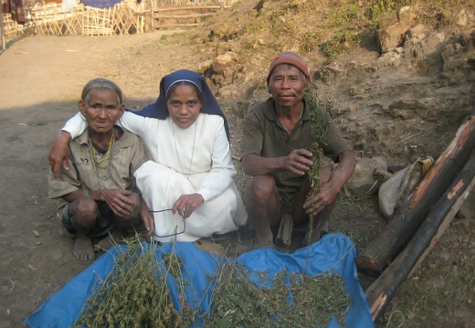 Famiglia della zona , Pongchau, Arunachal Pradesh - 2021