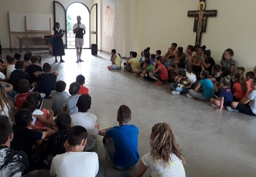 Campo scuola a Rrille, Shenkoll, Albania - luglio 2020