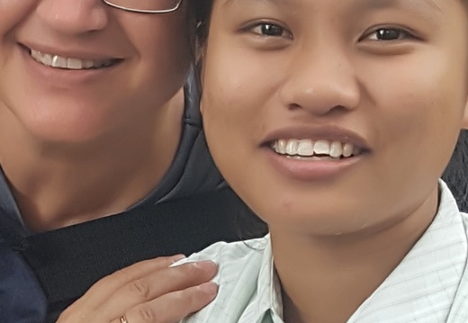 Sr.Loreda con  Postulante Maria, Vietnam - 2017