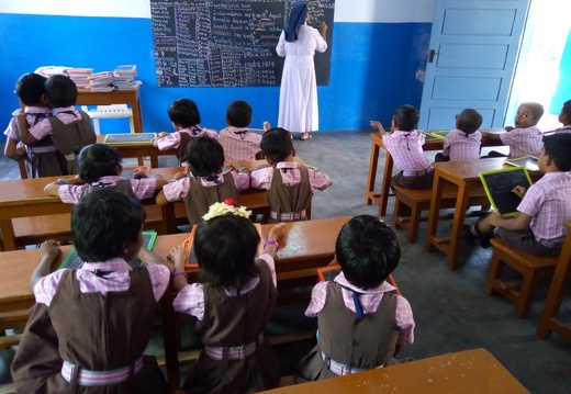 Scuola d'infanzia Madurai - ottobre 2016