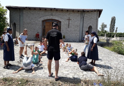 Campo scuola a Tale, Shenkoll, Albania - 20 Luglio 2021