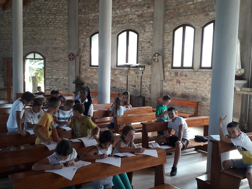Campo scuola a Tale, Shenkoll, Albania -  Luglio 2021