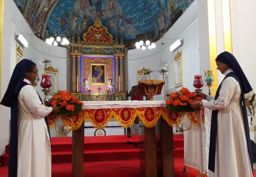 National Shrine Basilica of Our Lady of Ransom , Vallarpadam (KL) - marzo 2021