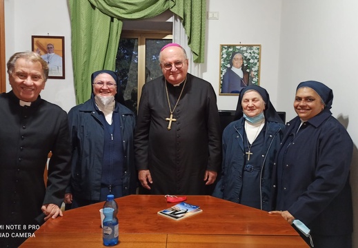 Incontro con Mons. Romano Rossi vescovo di Civita Castellana. 